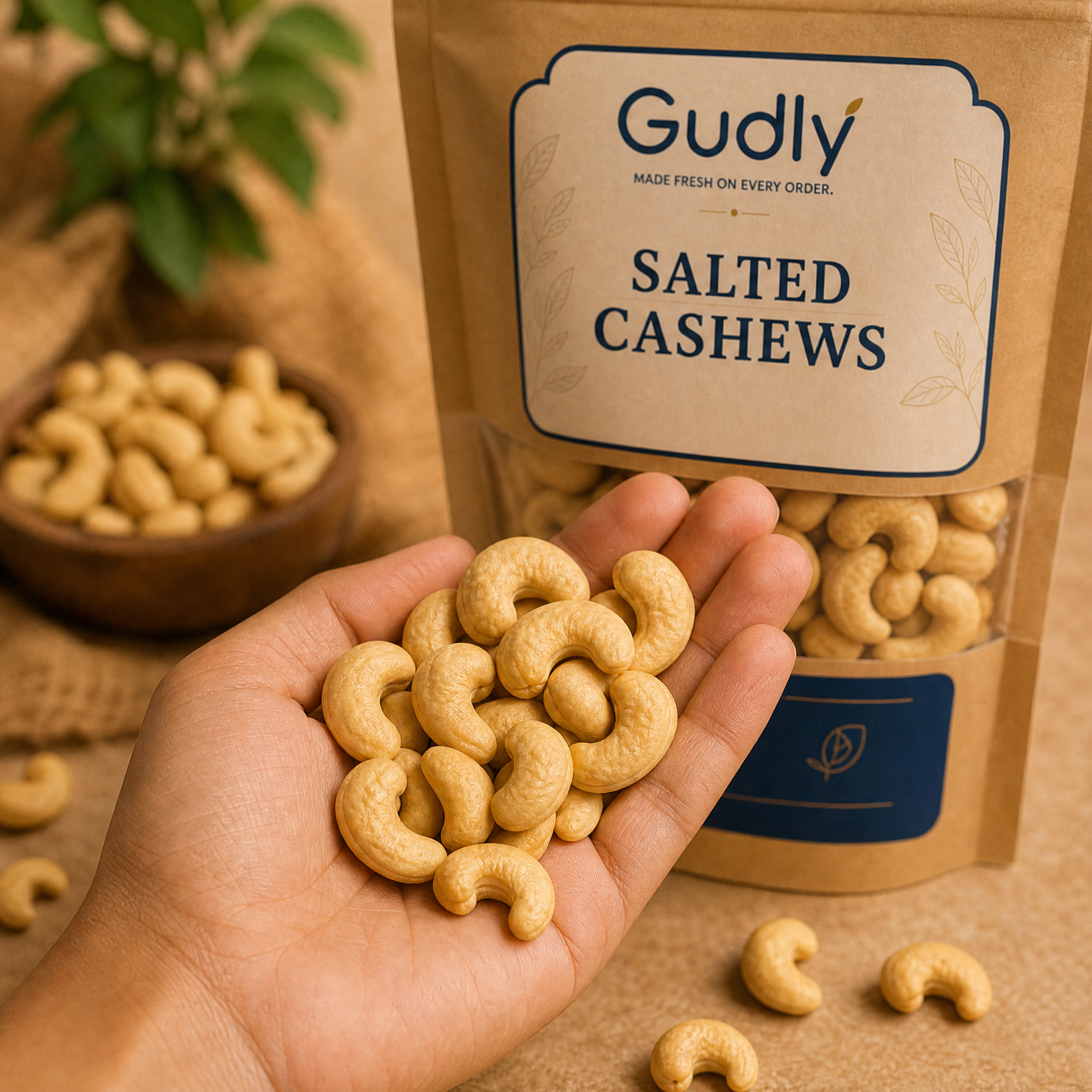 Salted Cashews - 500 g