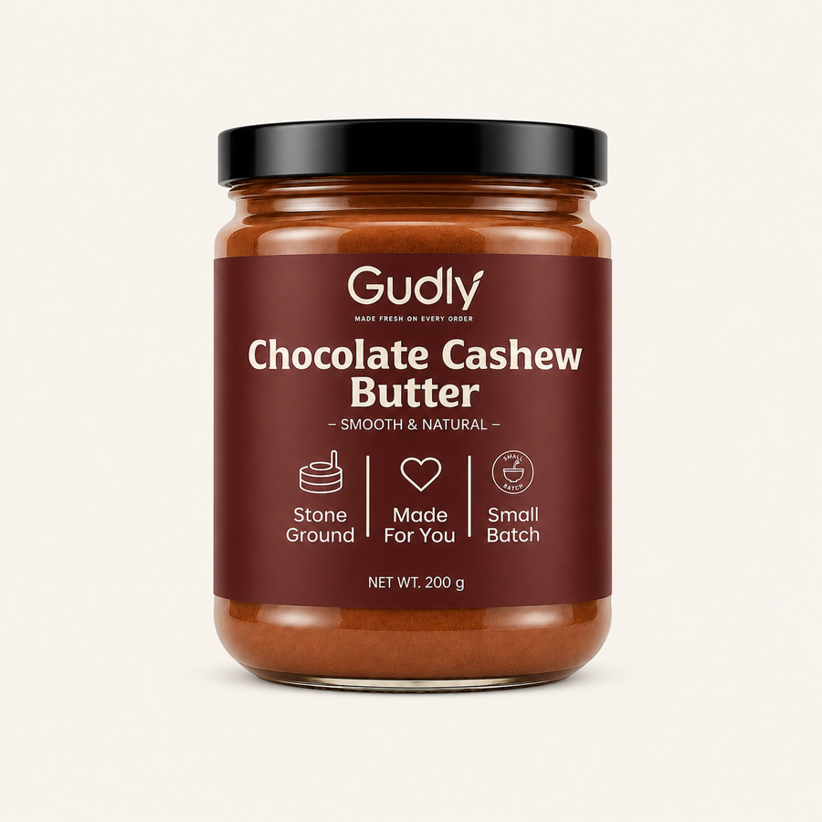 Cold Pressed Chocolate Cashew Butter