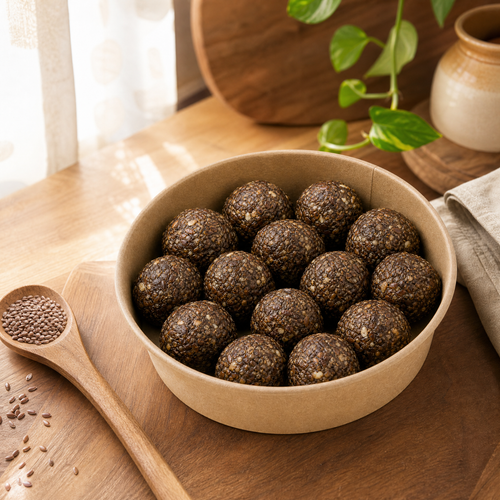 Flax Seeds Ladoo - Box of 12